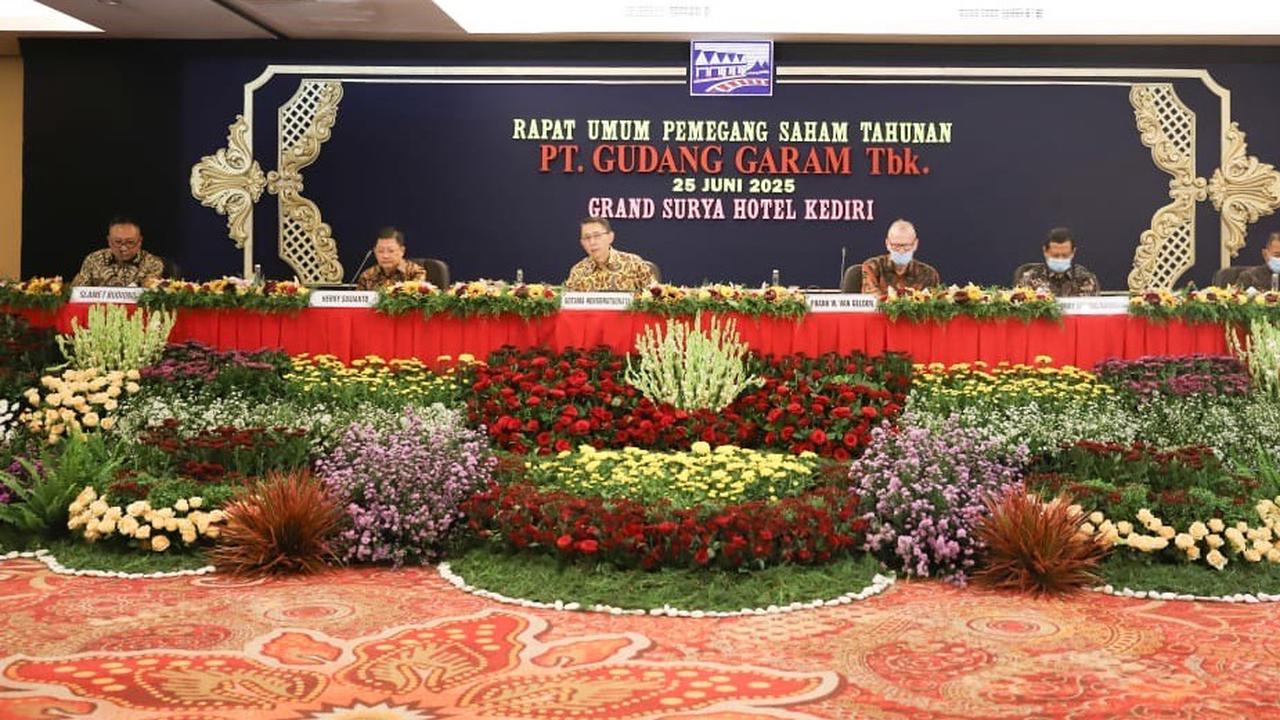 Gudang Garam Tahan Laba dan Bagi Dividen Rp962 Miliar