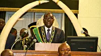 Presiden Zimbabwe tidak sadar telah membacakan pidato yang persis sama dengan pidatonya dua minggu sebelumnya.