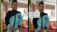 Salah Ucapkan Salam Saat Buat Video Tugas Sekolah, Aksi Lucu Bocah Ini Viral
