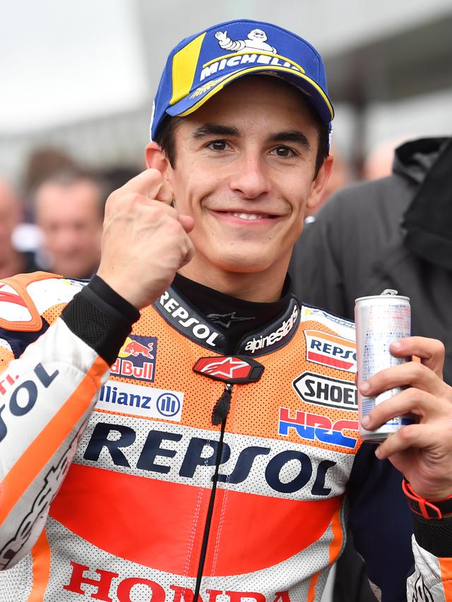 Pembalap Repsol Honda, Marc Marquez.