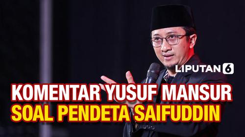 VIDEO: Yusuf Mansur Tanggapi Video Pendeta Saifuddin Ibrahim