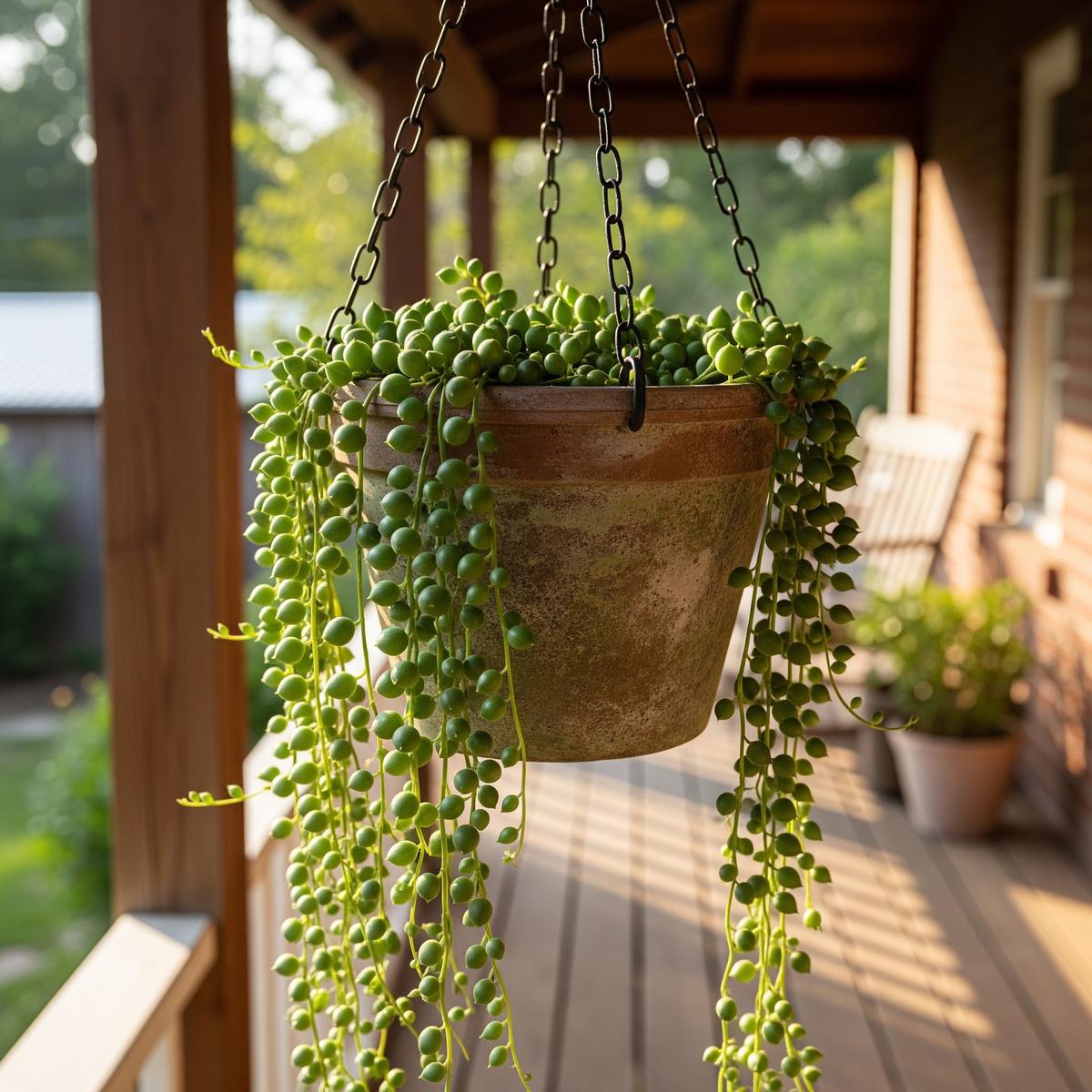 String of Pearls (Senecio rowleyanus) (Gemini AI)