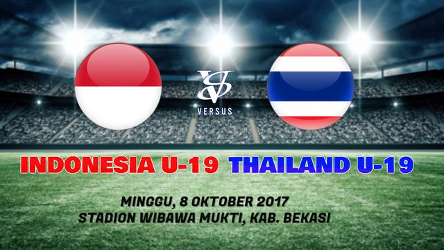 Timnas Indonesia U-19 vs Thailand U-19