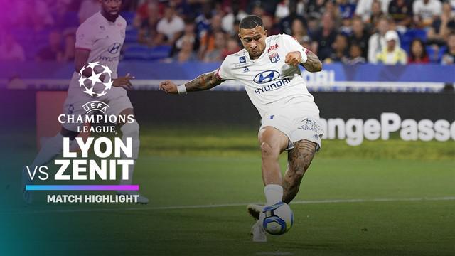 Video Highlights Liga Champions Lyon Vs Zenit 1 1 Dunia Bola Com