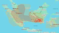 Asap Karhutla Masih Selimuti Singapura-Malaysia, Udara Sangat Tidak Sehat