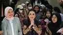 Krisdayanti senang melihat antusiasme mahasiswa di kuliah tamunya yang tinggi. (Instagram @krisdayantilemos)