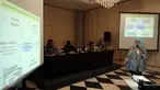 Deputi Kerjasama Luar Negeri dan Promosi BNP2TKI, Elia Rosalina Sunityo (kanan) memberikan penjelasan saat Rapat Penajaman Cetak Biru Kedeputian Kerjasama Luar Negeri dan Promosi 2016-2019 di Bogor, Kamis (10/12/2015). (Liputan6.com/Helmi Fithriansyah)
