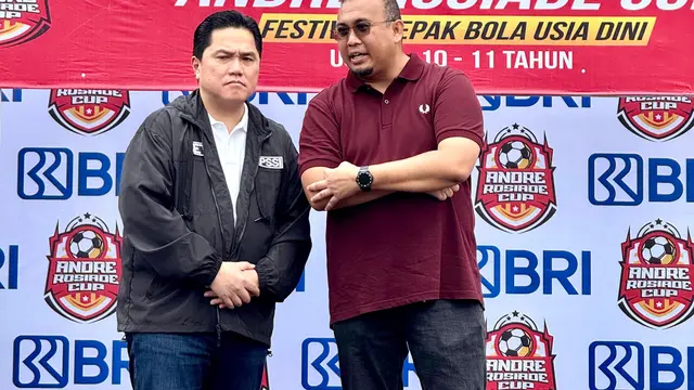 Erick Thohir saat penutupan Andre Rosiade Cup