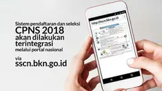 Pemerintah akan mengumumkan formasi jabatan yang dibuka dalam penerimaan 238.015 CPNS pada 19 September 2018.