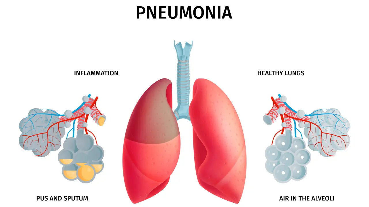 Ilustrasi pneumonia