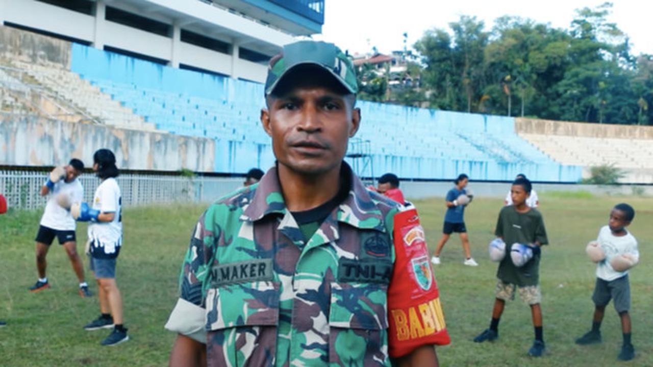 Segudang Prestasi, Serma TNI Maker Juara Tingkat Nasional Kini Jadi Pelatih Tinju dan Kick Boxing