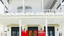 Presiden Joko Widodo (kedua kanan) berbincang dengan PM Singapura Lee Hsien Loong di The Sanchaya Resort Bintan, Kabupaten Bintan, Provinsi Kepulauan Riau, Selasa (25/1/2022). Kehadiran PM Lee di Bintan ini untuk menghadiri Leaders’ Retreat Indonesia-Singapura. (Laily Rachev/Biro Pers Setpres)