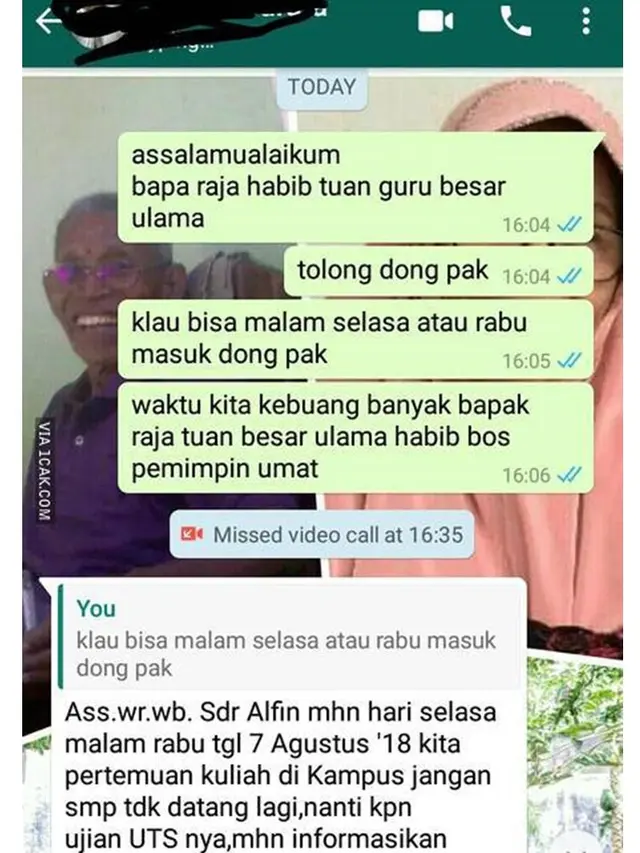 6 Chat Mahasiswa ke Dosen Ini Bikin Emosi Sekaligus Geregetan