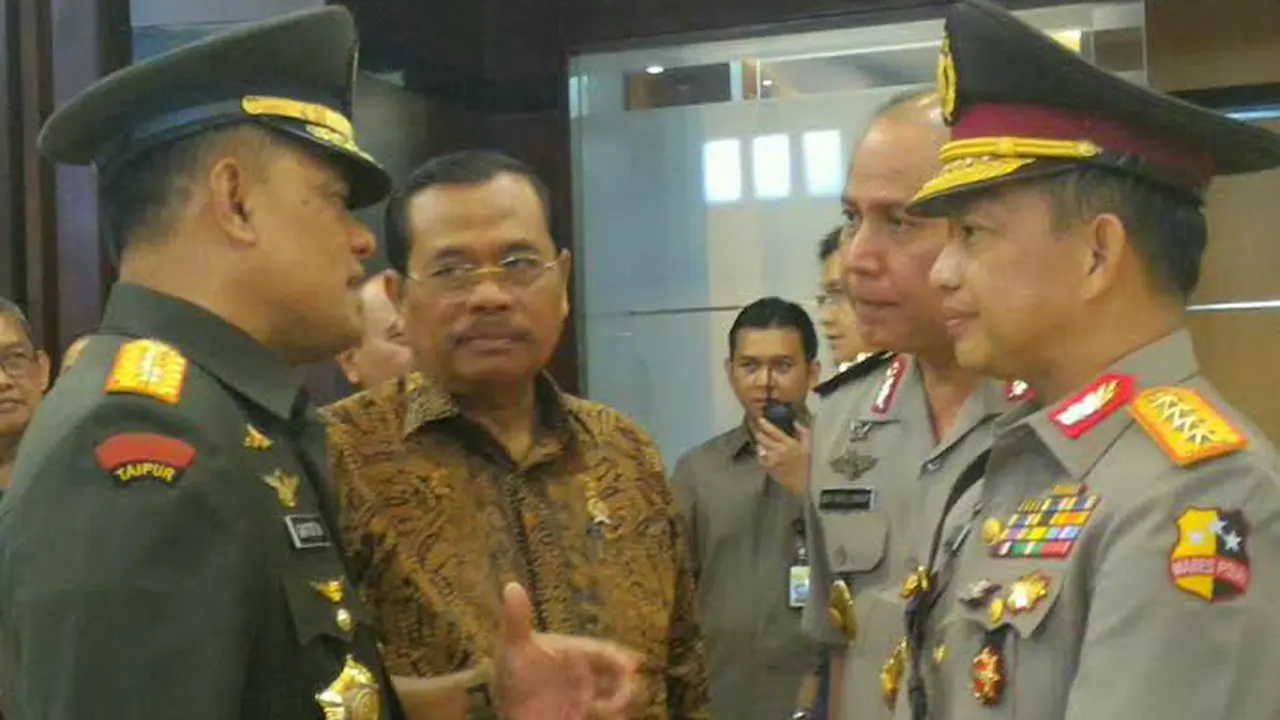 Panglima TNI dan Kapolri Tito