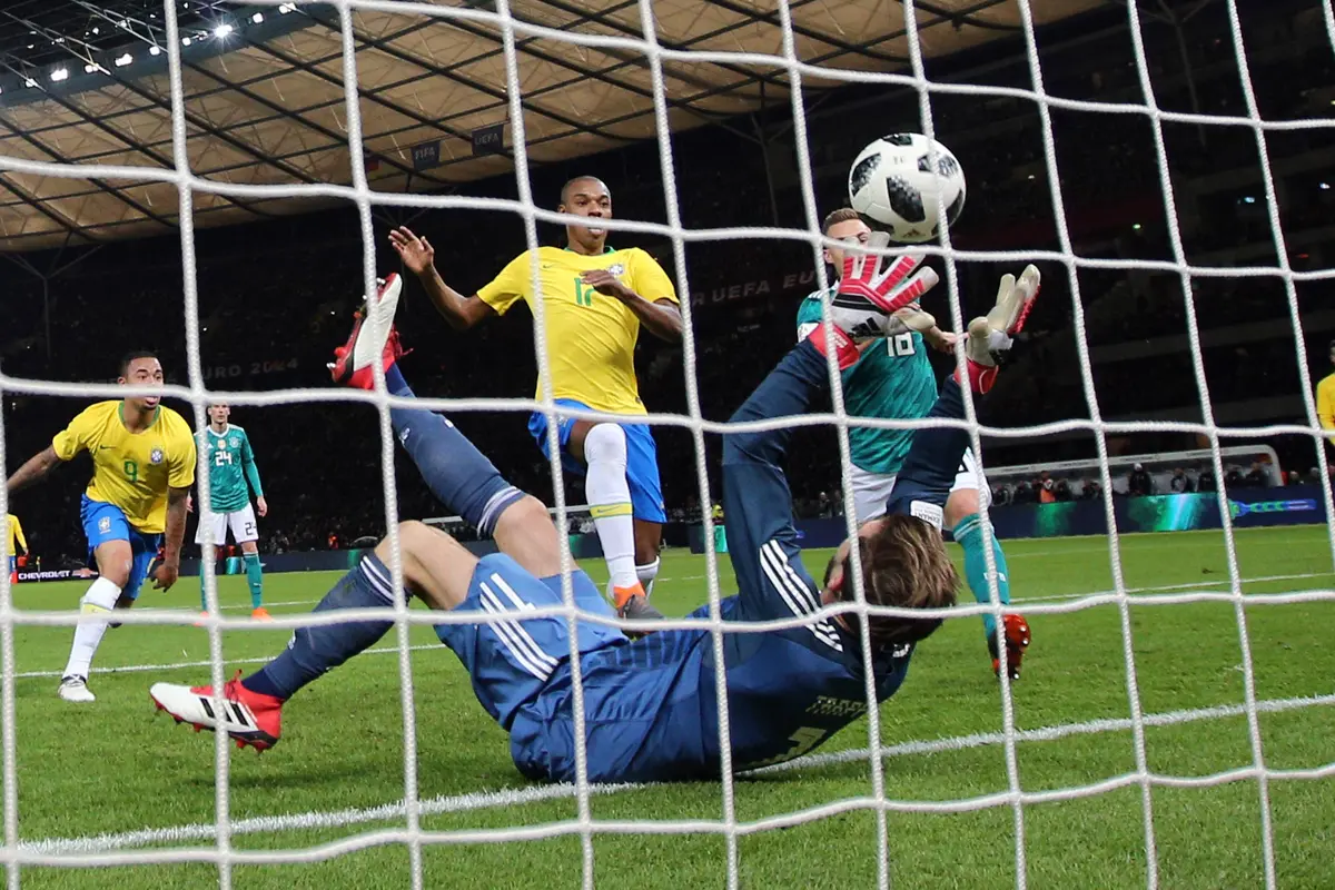 Timnas Brasil Taklukkan Jerman