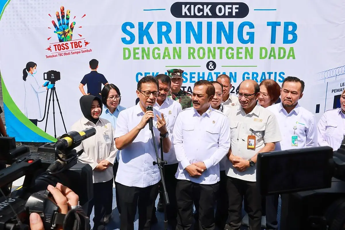 Menkes Budi mengatakan warga binaan dan petugas di lapas dan rutan bakal menjalani skrining TB dan CKG. (Dok: Kemenkes)
