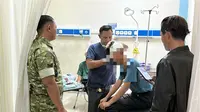 Aksi Brutal di Depan Rumah Sakit DKH Cibadak, Dua Pelajar SMK Dibacok