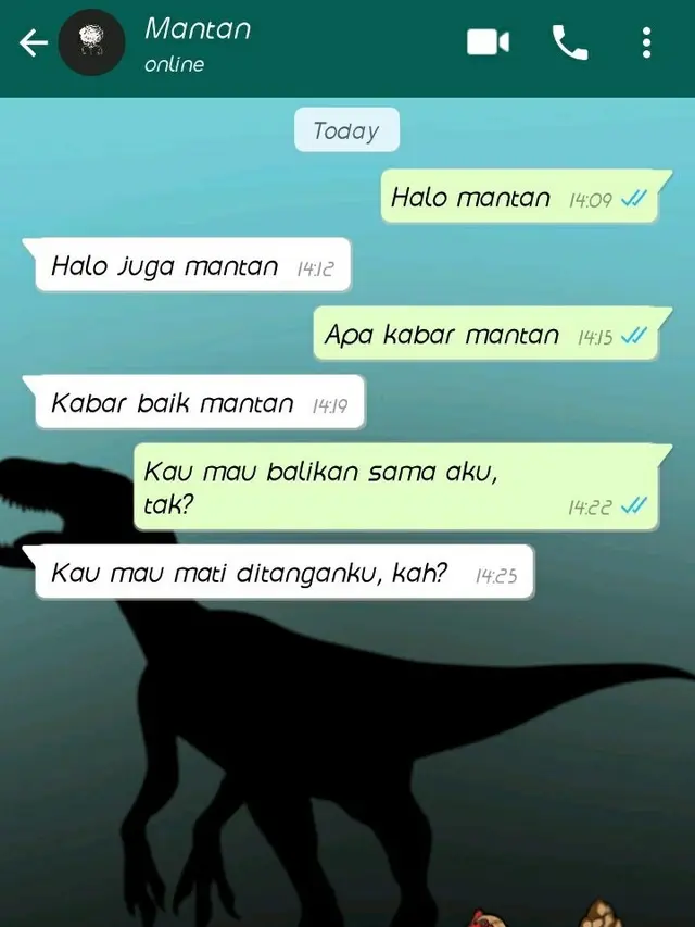 Obrolan Kocak Saat Mantan Ngajak Balikan Ini Bikin Senyum-Senyum