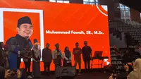 Muhammad Fawait mendapat apresiasi Dewi Sartika Awards sebagai Pemimpin Merdeka Belajar dari Yayasan Guru Belajar dalam acara Temu Pendidikan Nusantara di Jakarta. (Istimewa).