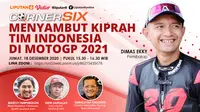 Banner Live Streaming Menyambut Kiprah Tim Indonesia di MotoGP 2021 (Triyasni/Liputan6.com)