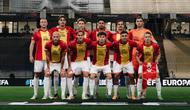 Dean James memberikan dua asisst untuk Go Ahead Eagles saat mereka menang 2-1 atas Panathinaiokos dalam laga kedua Liga Europa 2025/2026 di Stadion Olimpiade Athena, Jumat (3/10/2025) dini hari WIB. (Dok. Go Ahead Eagles)