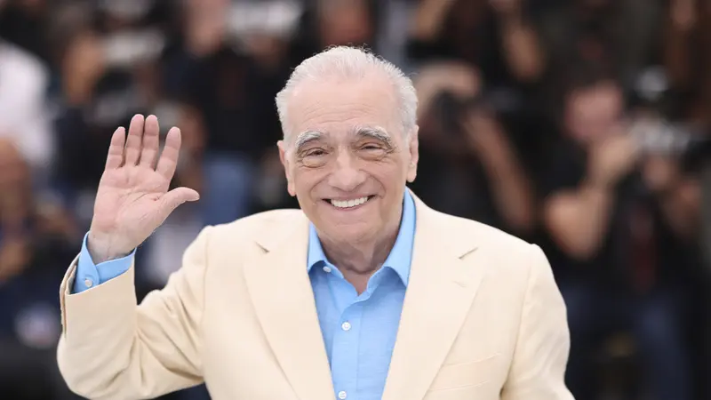 Martin Scorsese dalam Festival Film Cannes 2023. (Vianney Le Caer/Invision/AP)