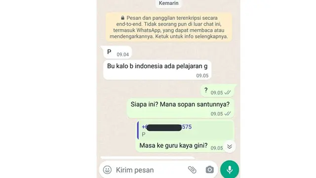 6 Chat Orang Pakai Huruf P saat Minta Kenalan Ini Ujungnya Bikin Kesal