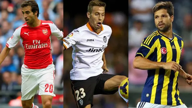 Mathieu Flamini, Sergio Canales dan Diego Ribas