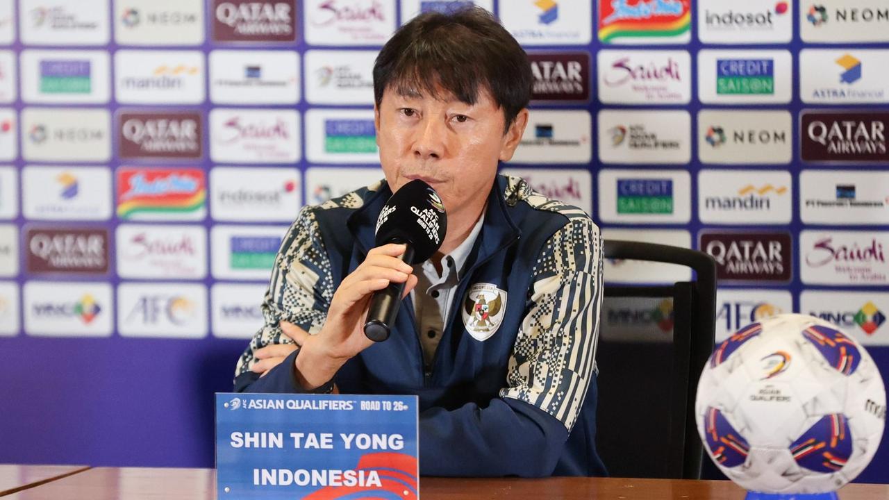 Shin Tae Yong Akui Squad Garuda Bakal Banyak Bertahan Hadapi Australia