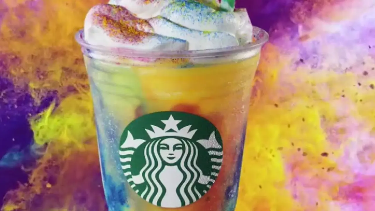 Tie-Dye Frapuccino