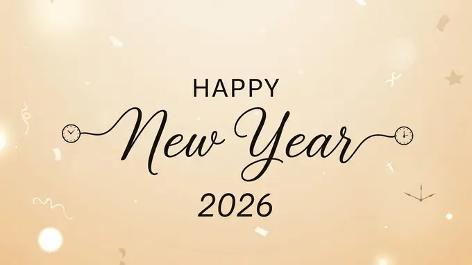 Kata-Kata Tahun Baru 2026