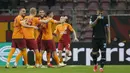 Galatasaray sukses meraih poin tiga usai unggul tipis atas tamunya, Lazio di matchday pertama fase grup Liga Europa 2021/2022. (AP Photo)