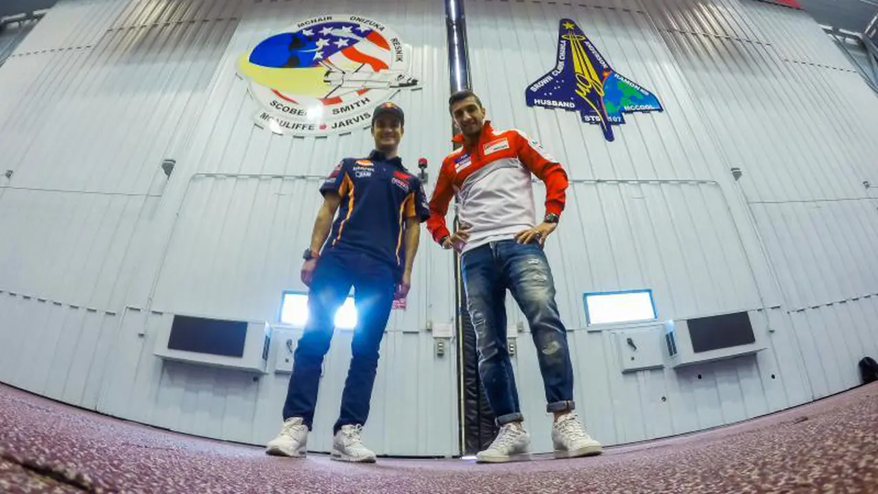 Dani Pedrosa dan Andrea Iannone