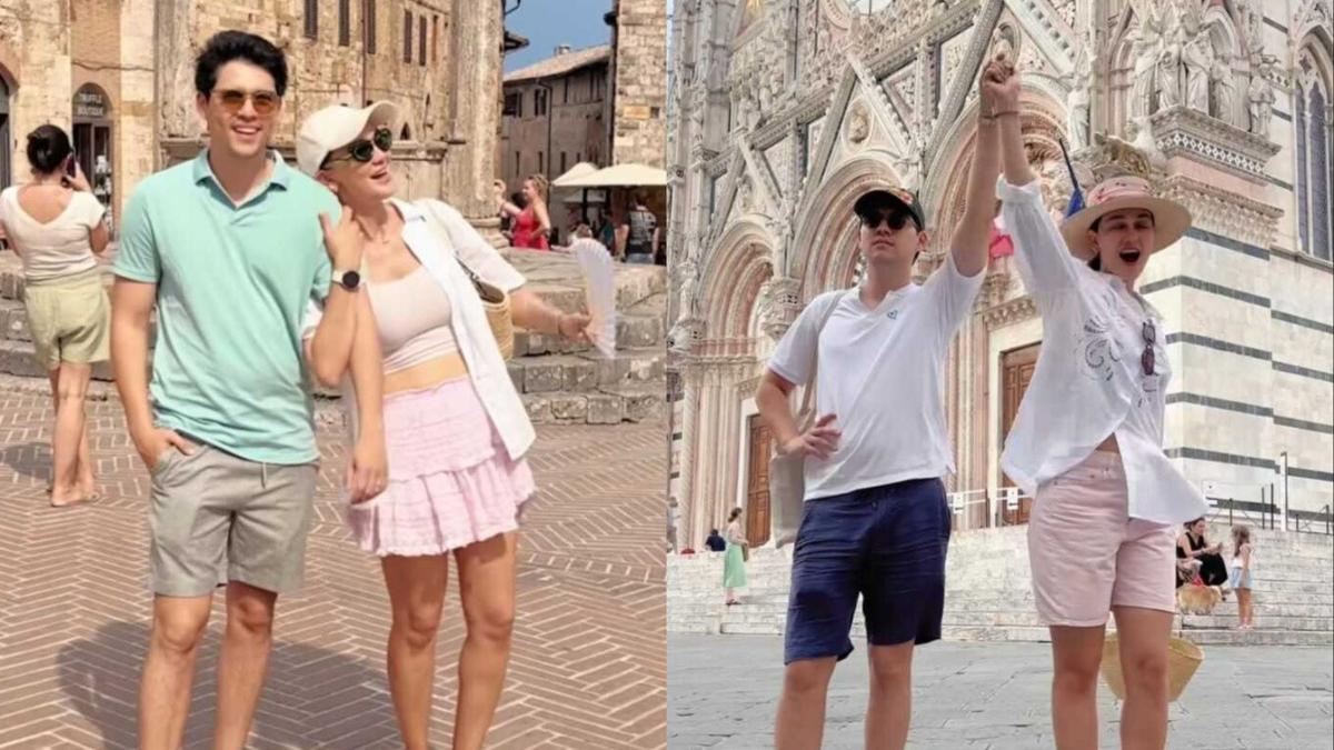 7 Gaya Couple Luna Maya dan Maxime saat Honeymoon di Italia, Tampil Kasual tapi Tetap Serasi