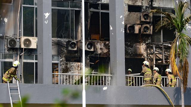 Gedung Bakamla RI Terbakar, 103 Personel Gabungan dan 21 Unit Mobil Damkar Dikerahkan