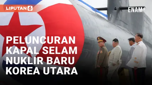 VIDEO: Kim Jong Un Hadiri Peluncuran Kapal Selam Serang Nuklir untuk Lawan Kekuatan AL Amerika Serikat