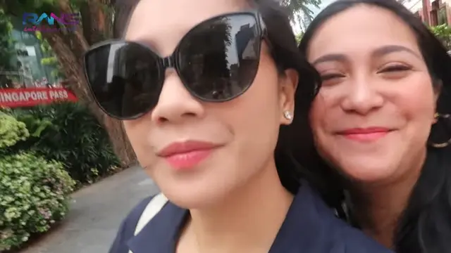 Nagita Slavina mengungsi ke Singapura