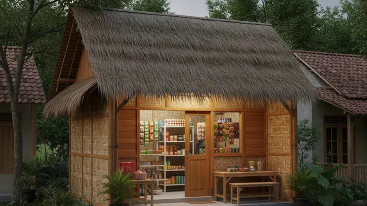 7 Desain Warung Sembako Anti Panas, Inspirasi Toko Kecil yang Tetap Adem dan Rapi