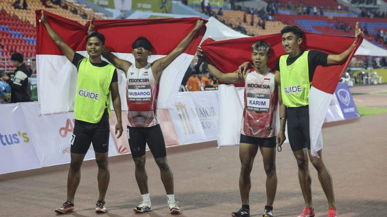 Panen 18 Emas di Hari Pertama, Kontingen Indonesia Duduki Peringkat Kedua APG