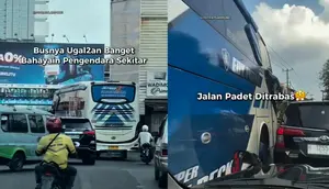 Viral Bus Zig-zag di Bandar Lampung Bikin Warga Takut