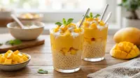 Resep Mango Sago Tanpa Susu Evaporasi, Tetap Creamy dan Segar