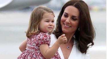 Kate Middleton dan Putri Charlotte