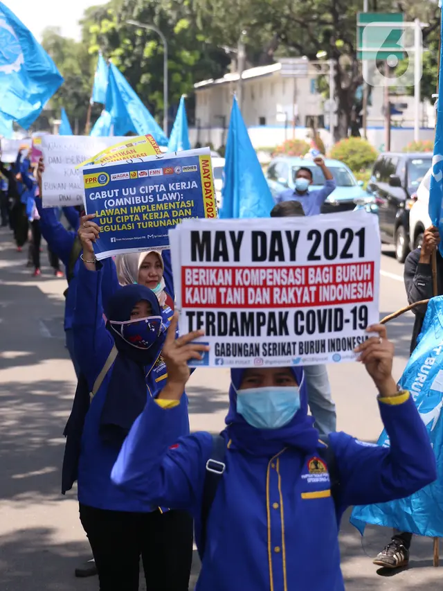 Aksi May Day di Jakarta