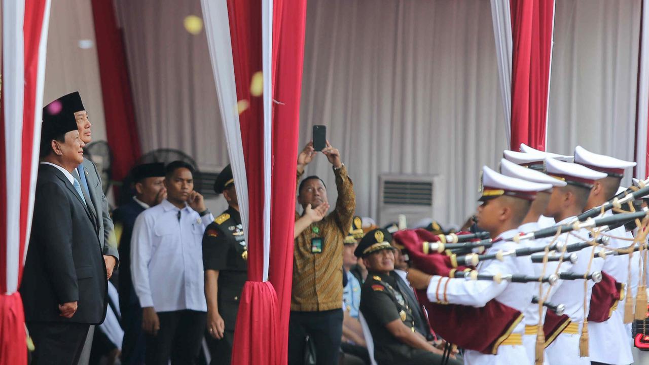 Prabowo hadiri sertijab Menhan