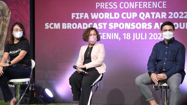 Foto: 4 Sponsor Utama Siap Beri Dukungan Surya Citra Media (SCM) untuk Sukseskan Siaran Piala Dunia 2022