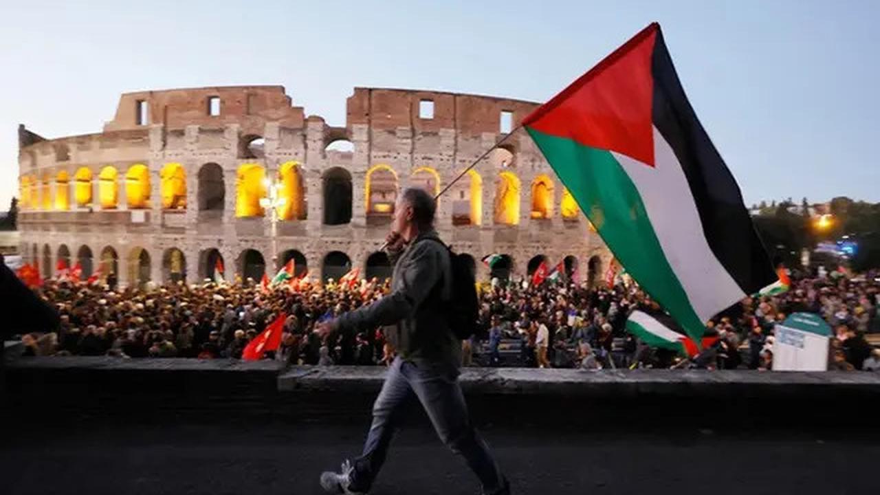 Eropa Diguncang Protes Menentang Serangan Israel terhadap Global Sumud Flotilla yang Menuju Gaza