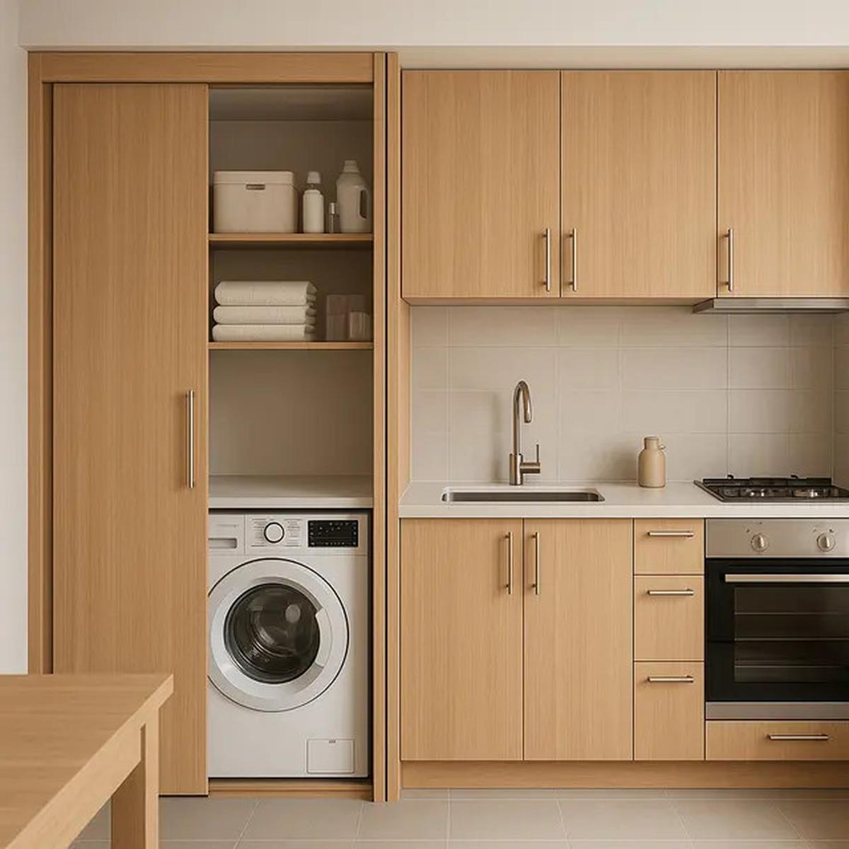 7 Inspirasi Laundry Room Kecil Dekat Dapur, Cocok untuk Rumah Minimalis di 2025