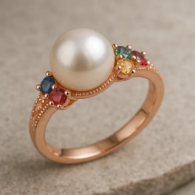 Model Cincin Mutiara Elegan (Foto: ChatGPT)