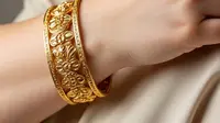 8 Tren Model Gelang Emas Terbaru 5 Gram untuk Tangan Gemuk, Elegan Nyaman Dipakai