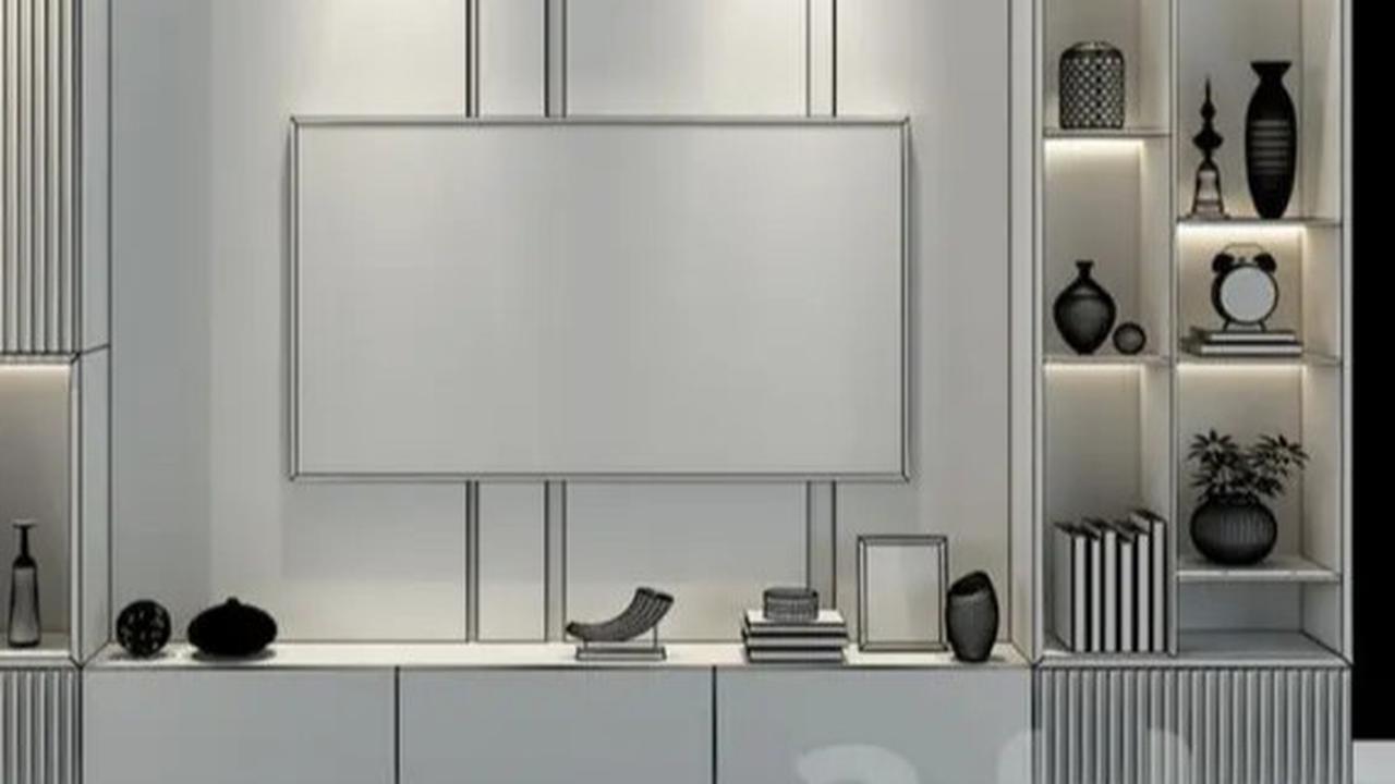 Rak TV Aluminium Terbaru Minimalis Paling Favorit 2025